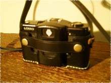 LOMO LC-A 本皮ケース（黒）