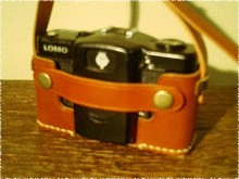 LOMO LC-A 本皮ケース（茶）